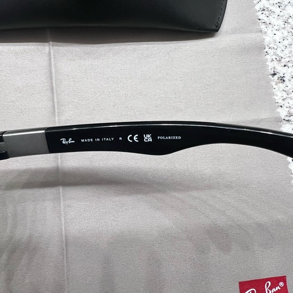 ✨EUC✨ Ray-Ban Gunmetal Square Sunglasses - Picture 6 of 10